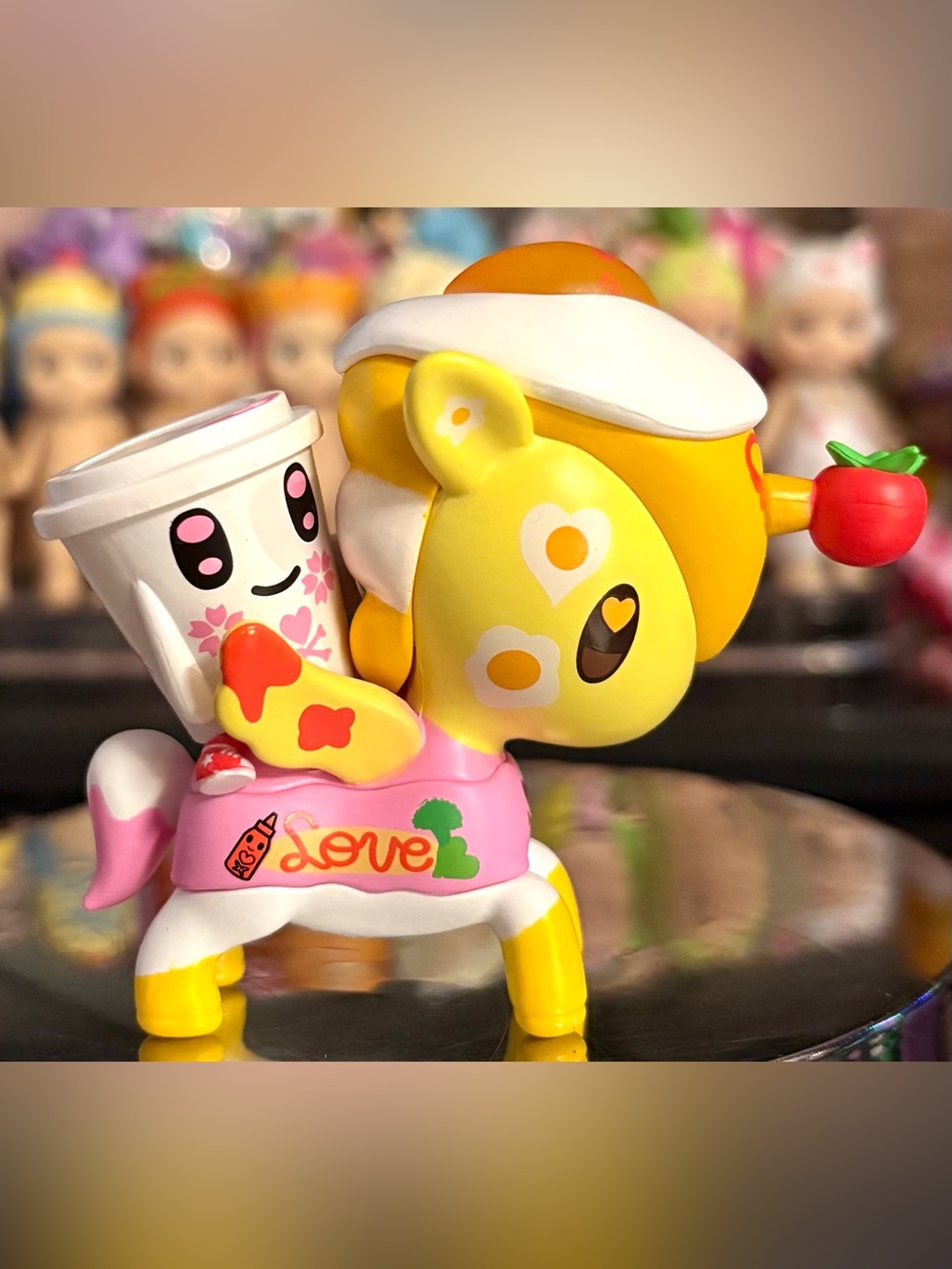 Tokidoki Brekkie Cafe Cuties Series Unicorno Collectible Figure